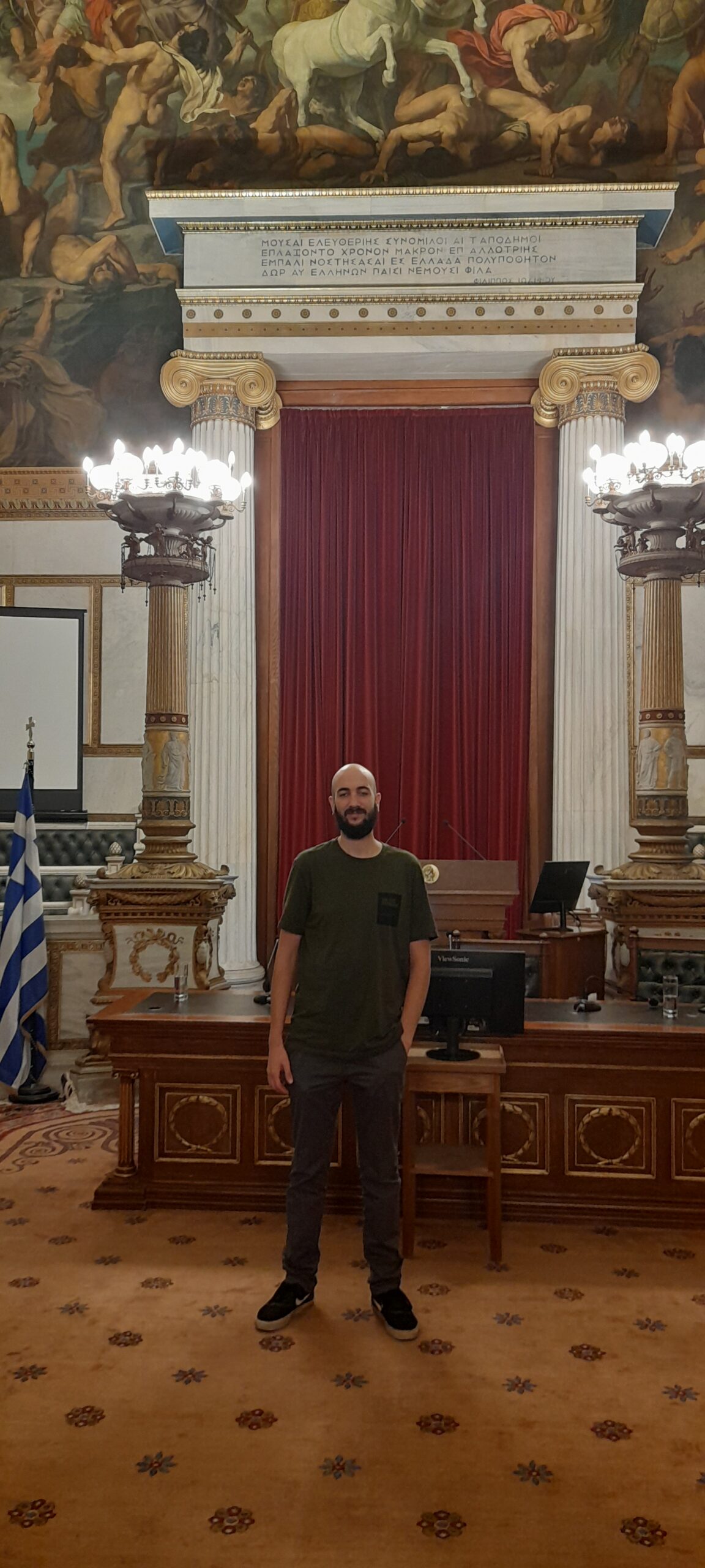 You are currently viewing Life at school – Ignatio attends a special Greek language event