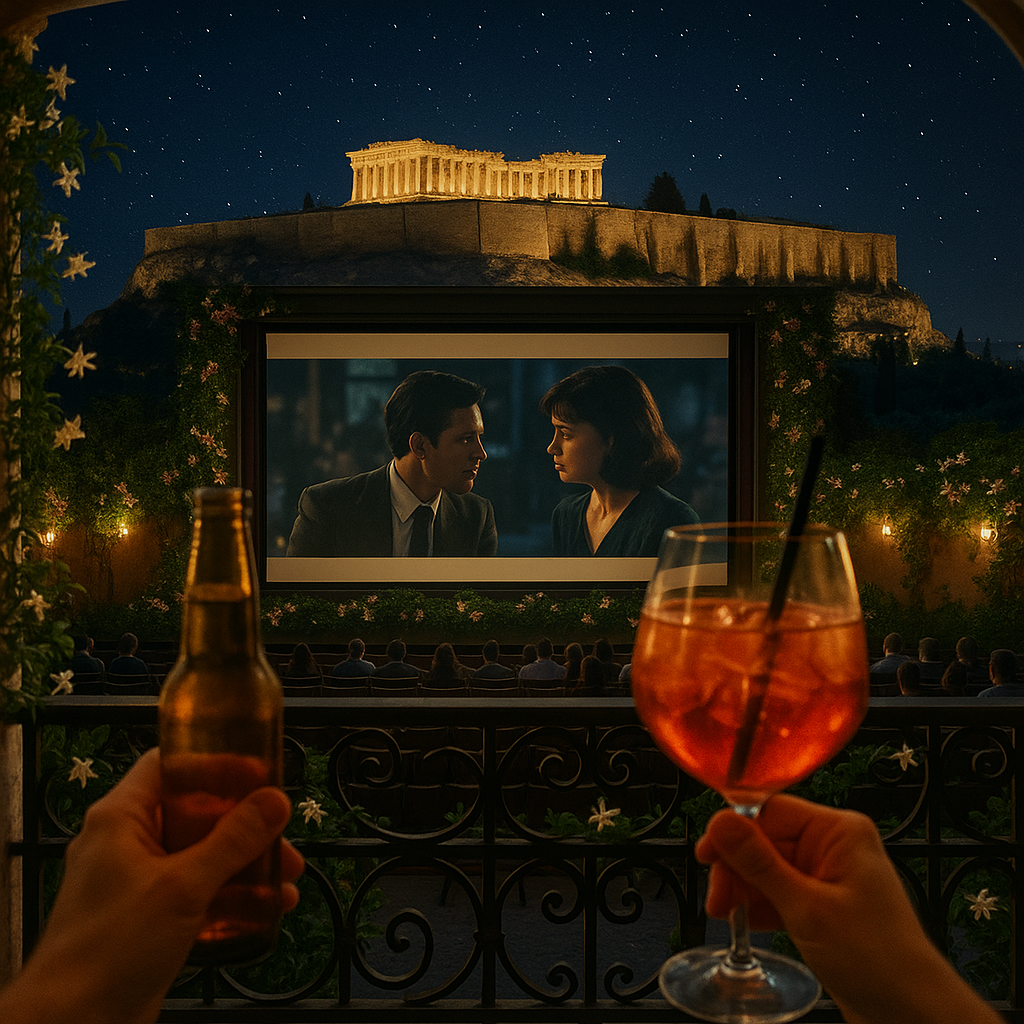 You are currently viewing Understanding Greece: Open-Air Cinemas – A Beloved Summer Ritual